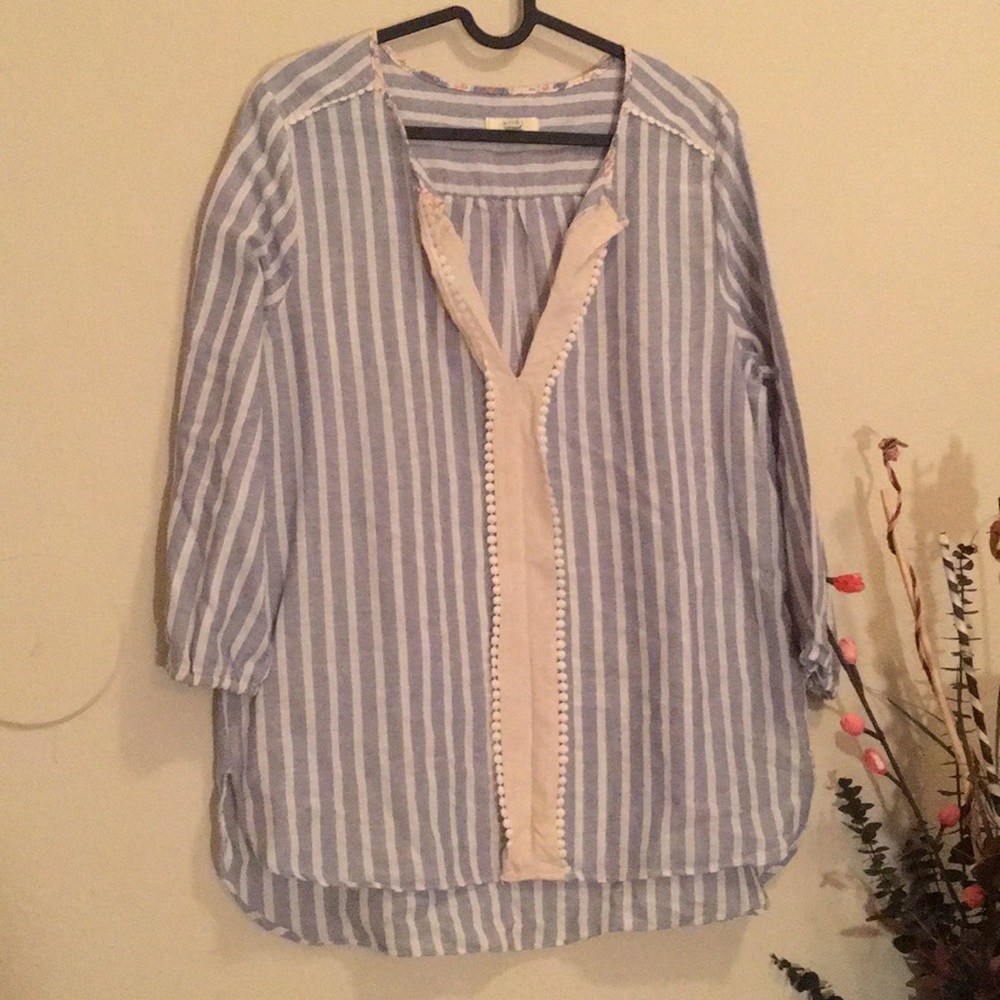 Kori America Linen Top S